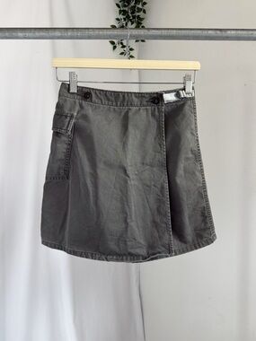 Vintage polo cargo wrap skirt